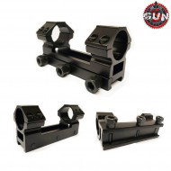 100mm Type 6 Scope Mount For 20mm Rail Gun Five (gf-162)
