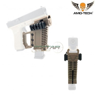 Carbine Kit Kriss Type Per Pistola Glock 17/18/19 Dark Earth Amo-tech® (amt-510989-de)