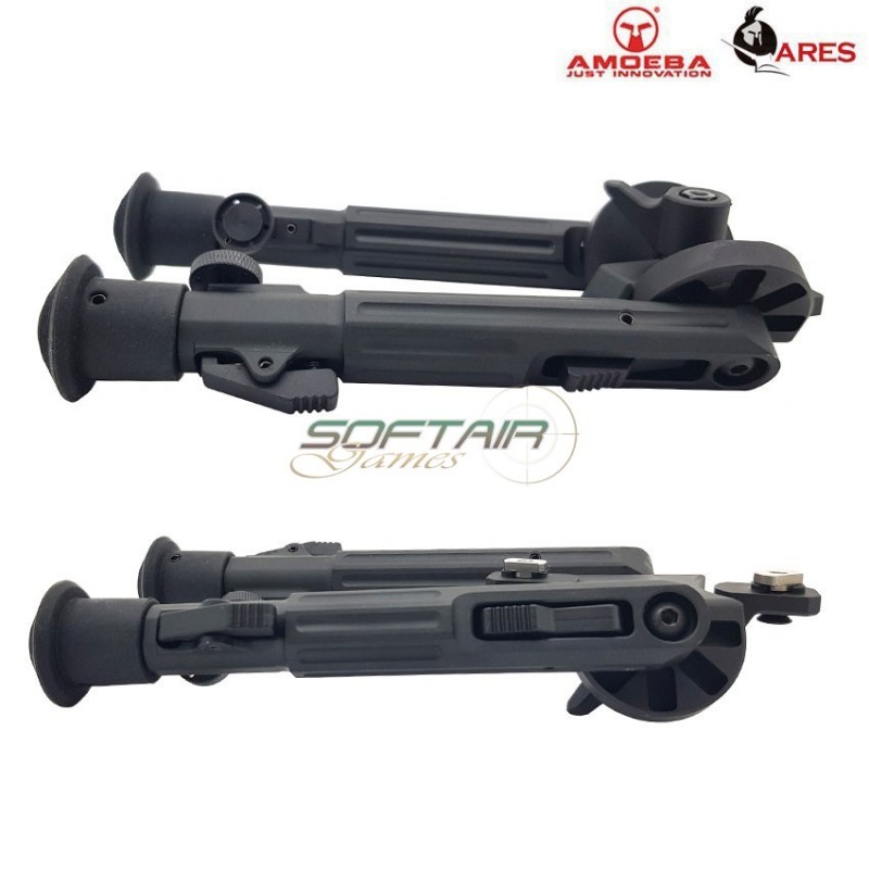 Bipod For LC System Black Short Type Ares Amoeba (ar-510999)