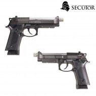 Pistola A Co2 Bellum Ii M9 Grey Secutor (sr-sab0002)