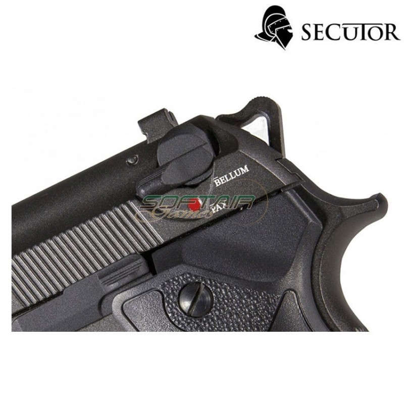 Pistola A Co2 Bellum X M9 Black Secutor (sr-sab0001)