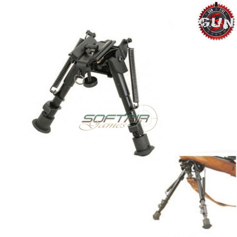 Bipiede Harris Type 6" In Metallo Carabine E Sniper Gun Five (gf-610770)