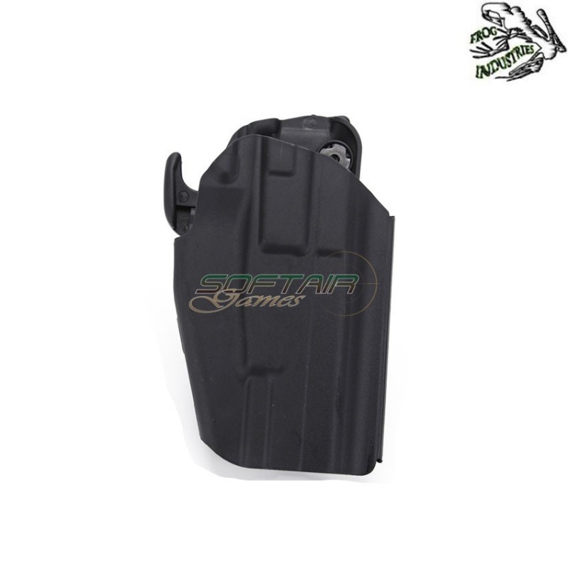 Universal Rigid Holster Right Black 5x79 Small Type Frog Industries® (fi-wo-gb34b-bk)