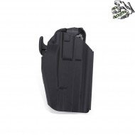 Fondina Destra Rigida Tattica Black 5x79 Universale Small Type Frog Industries® (fi-wo-gb34b-bk)