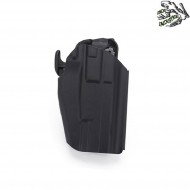 Universal Rigid Holster Right Black 5x79 Large Type Frog Industries® (fi-wo-gb35b-bk)