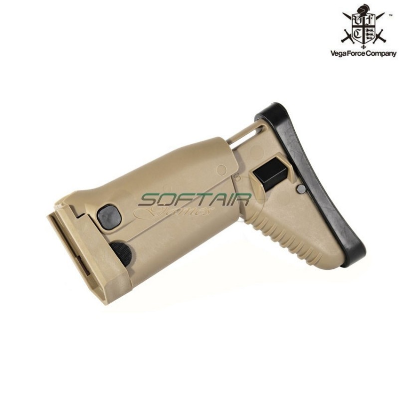 Set Stock Scar Mk16 Mk17 Tan Vfc (vf9-stkmk16tn01)