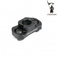 Anello Cinghia LC Mount Qd Black Cnc Crusader (cr-gm010019bk)