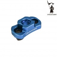 Anello Cinghia LC Mount Qd Blue Cnc Crusader (cr-gm010019bl)