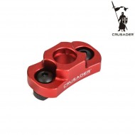 Anello Cinghia LC Mount Qd Red Cnc Crusader (cr-gm010019rd)