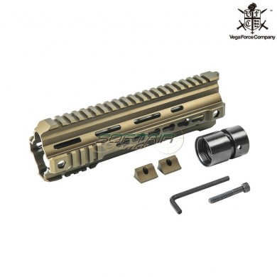 Handgaurd Calibur 9" Keymod Flat Dark Earth Set Vfc (vf9-hgd4169kmtn01)