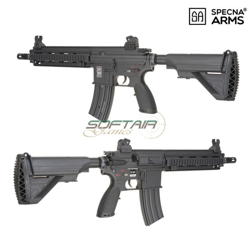 Electric Rifle 416 Short Standard Type Sa-h02 Carbine Black Enter & Convert™ System Specna Arms® (spe-01-014851)