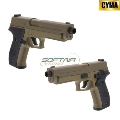 Pistola Elettrica Sig Sauer P226 Aep Tan Cyma (cm-019695)