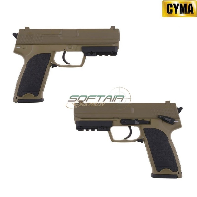 Pistola Elettrica Usp Aep Tan Cyma (cm-019697)