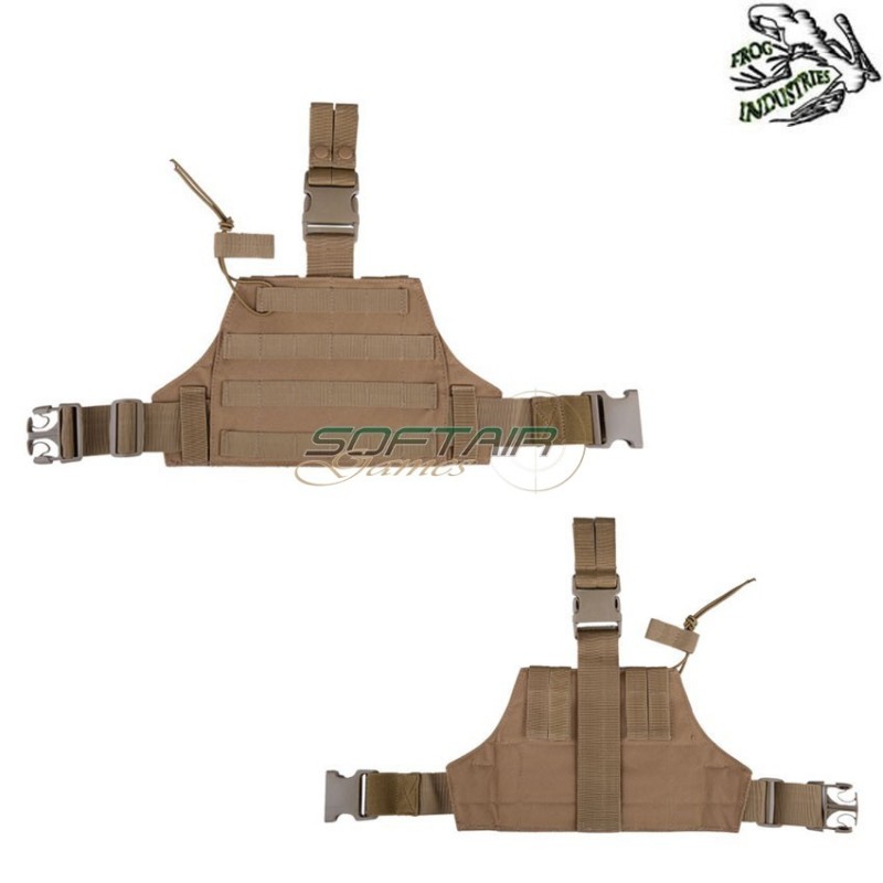 Tactical Molle Leg Panel Coyote Frog Industries® (fi-009688-tan)