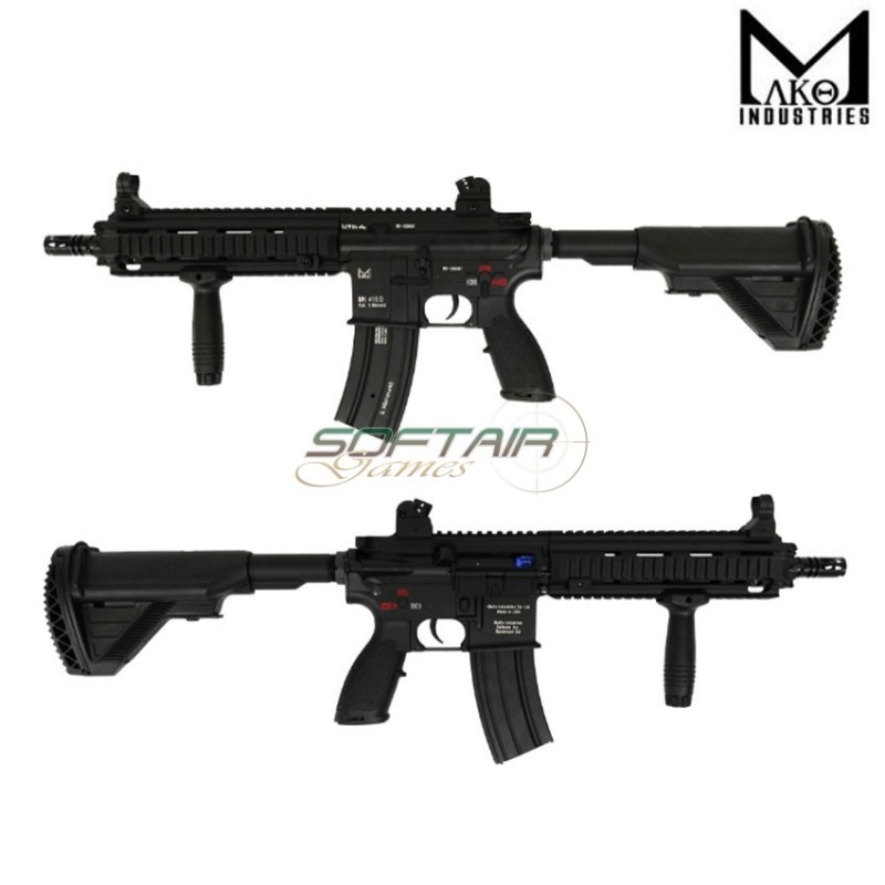 Fucile Elettrico Gen.2 416 Short Type Black Mako Industries (mo-416bk)