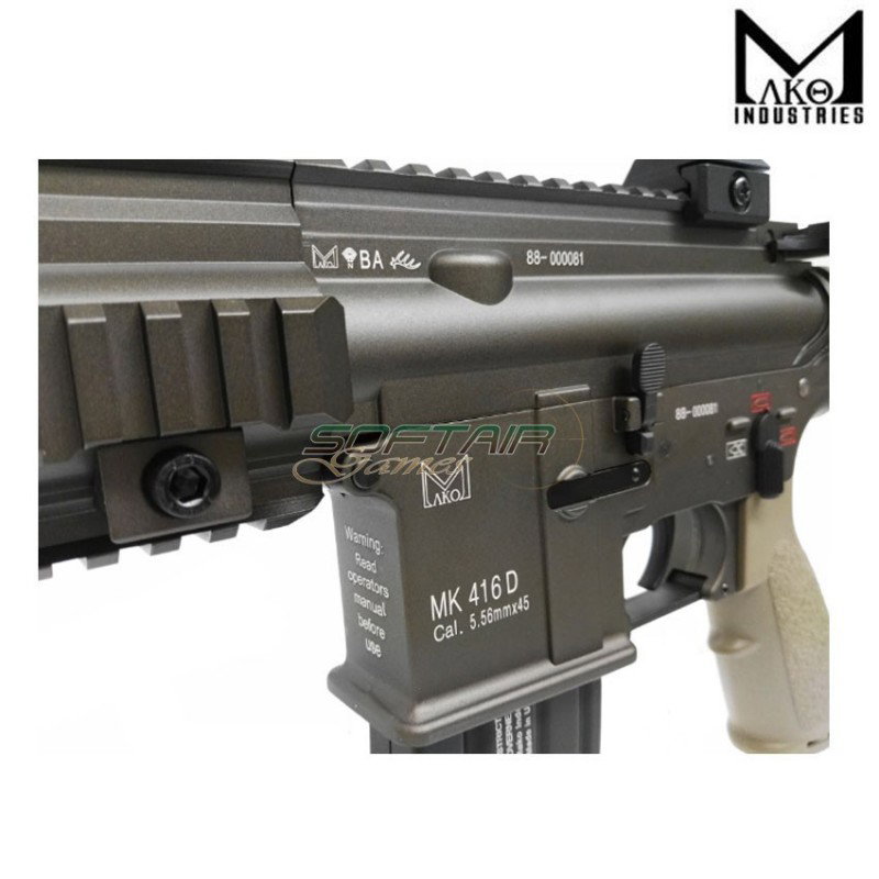Electric Rifle Gen.2 416 Short Type Fde Bronze Mako Industries (mo-416bronze)