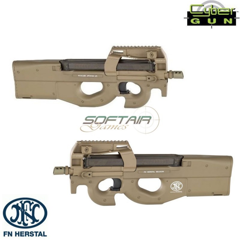 Electric Rifle P90 Flat Dark Earth Fn Cybergun (200956)