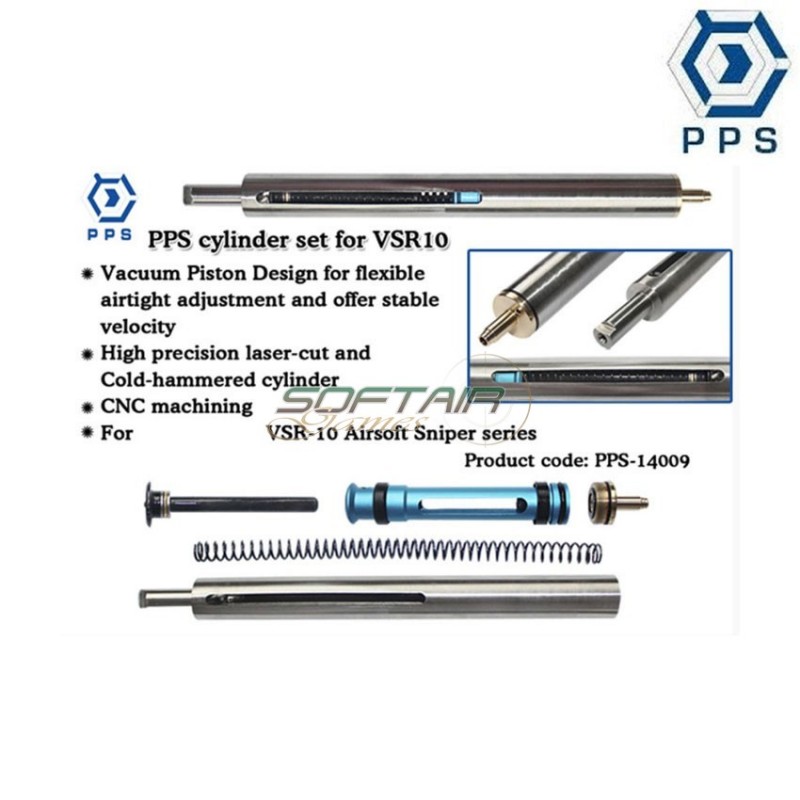 Full Kit Set Cylinder Vsr-10 Pps (pps-14009)