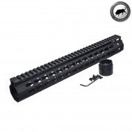 Strike Industries 13" Mega Fins Keymod Handguard Rail Black Madbull (mb-megafins-13)