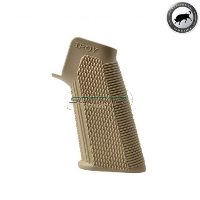 Troy Control M4 Grip Motore Flat Dark Earth Per Aeg Madbull (mb-troy-cpg-fde)