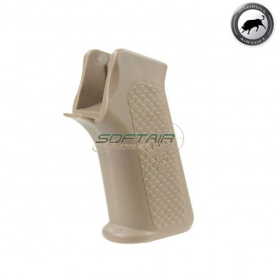 Troy Battle Axe Cqb M4 Grip Motore Tan Per Aeg Madbull (mb-troy-bgc-tan)