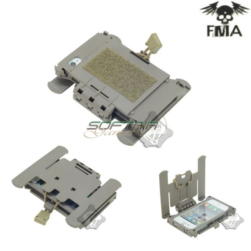 Mobile Molle Pouch Dark Earth For Iphone 4/4s Fma (fma-tb823-de)