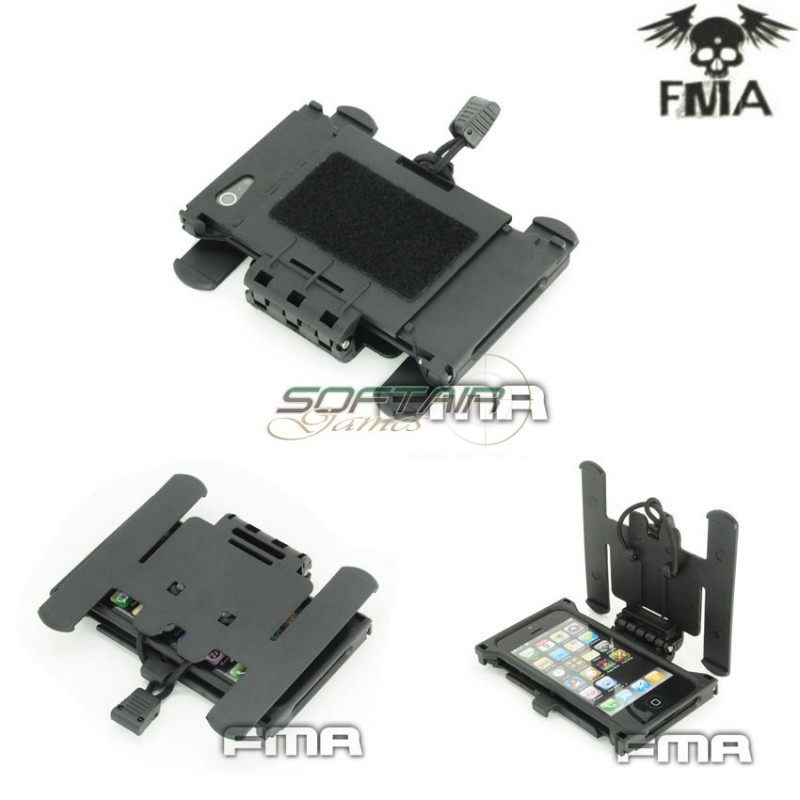 Mobile Molle Pouch Black For Iphone 5/5s Fma (fma-tb744-bk)