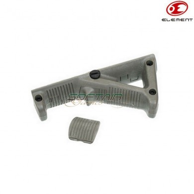 Angled Ergonomic Grip Ii Foliage Green Element (el-ex255-fg)