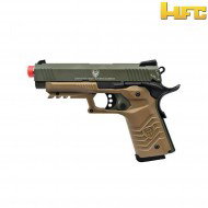Gas Pistol 1911 Custom Type Green Hfc (hfc-hg-171g)