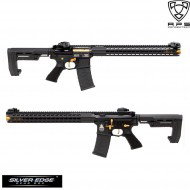 Fucile Elettrico Blowback Black C/gold Asr118 Rs-2 Boar Aps (aps-ap-118-b)