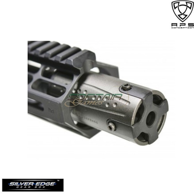 Electric Rifle Black Falkor Defense Blitz Ambi Sbr Aps (aps-ap-fbb)