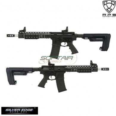 Electric Rifle Blowback Black Asr114 Rs-2 Spider Aps (aps-ap-114-b)