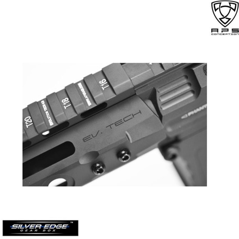Fucile Elettrico Blowback Black Phantom Extremis Mk-i Combat Aps (aps-ap-mki-b)