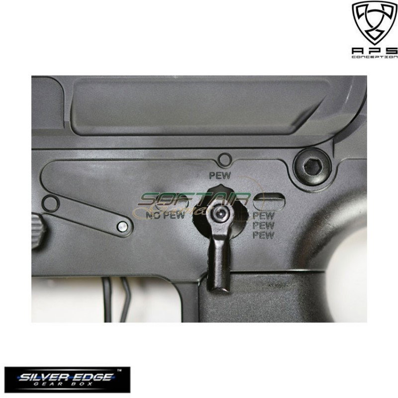 Fucile Elettrico Black Phantom Extremis Mk-vi Crs Aps (aps-ap-mkvi-b)