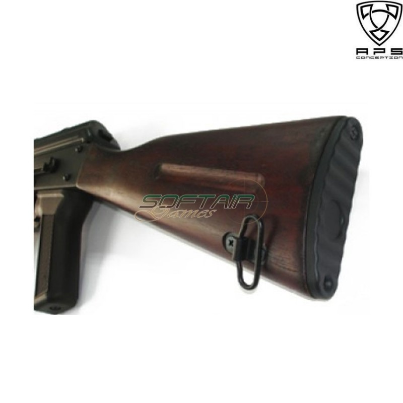 Electric Rifle Blowback Ak74 Ask201 Full Metal & Real Wood Aps (aps-ap-201)