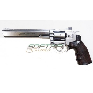Revolver 703 Silver Gas Co2 Full Metal Wg (cod.c703s)