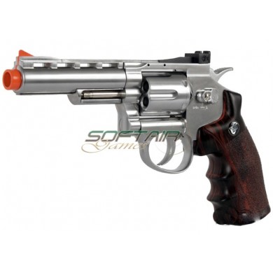Revolver Silver 701 Gas Co2 Full Metal Wg (cod.c701s)