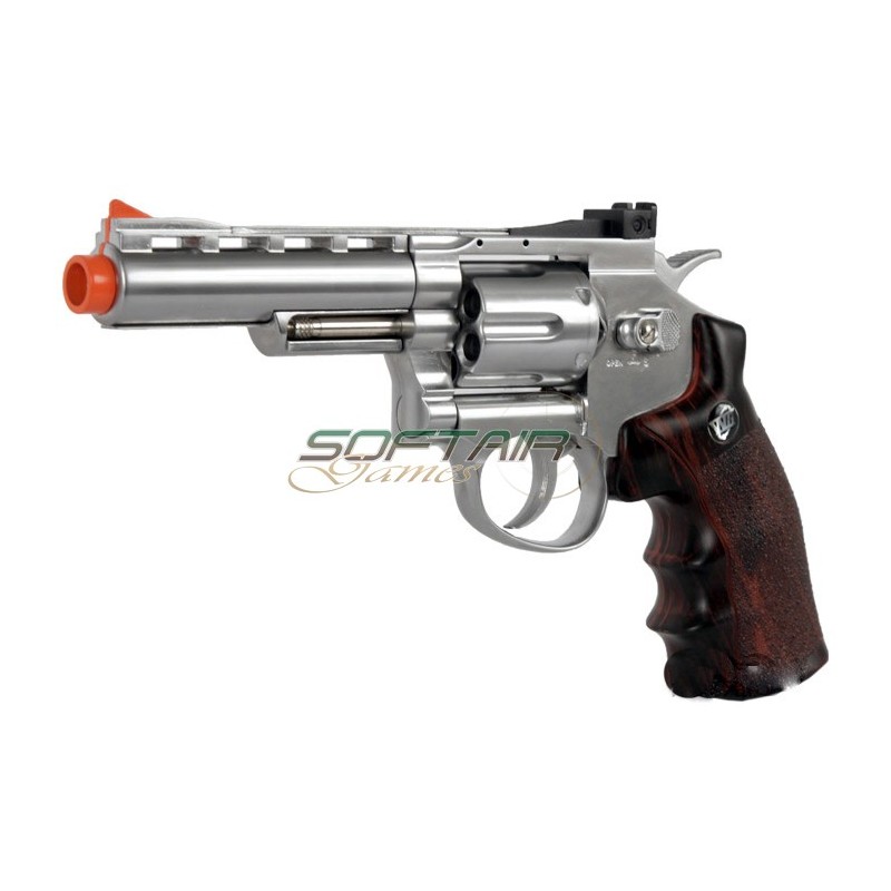 Revolver Silver 701 Gas Co2 Full Metal Wg (cod.c701s)