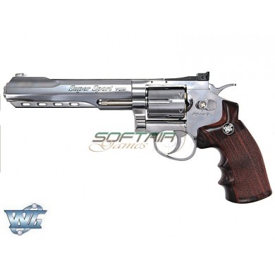 Revolver Silver 702 Gas Co2 Full Metal Wg(cod.c702s)