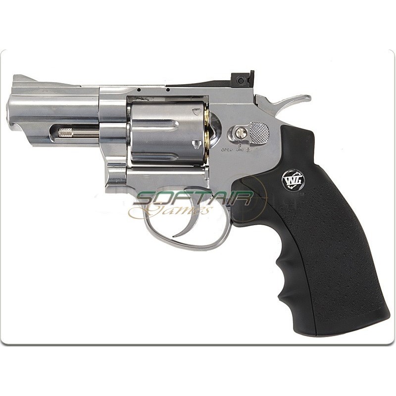 Revolver Silver 708 Gas Co2 Full Metal Wg (cod.c708s)