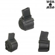 Caricatore Elettrico 1200bb Drum M4/m16 Sound Control Black Warmag (wm-fbp1834-bk)