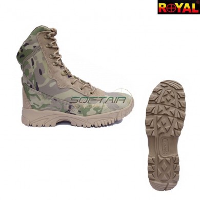 Combat Boots Multicam Military Tactical Grip Royal Plus (rp-bcm)