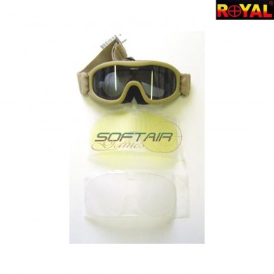 Mask Set Tactical Slim Dark Earth Royal (yh363t)