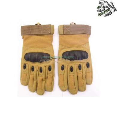 Gloves Og Assault Dark Earth Frog Industries® (fi-ev-g617t)
