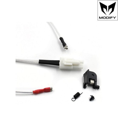 Switch & Wires Silver Ver.2 Back Tamiya Type Modify (mo-gb-05-51)