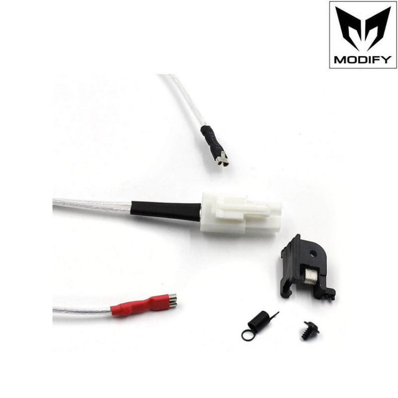Switch & Wires Silver Ver.2 Back Tamiya Type Modify (mo-gb-05-51)