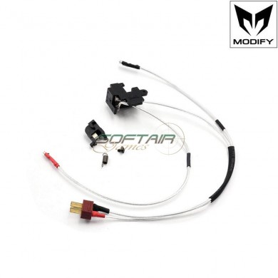 Contatto & Cavi Argento Ver.2 Posteriore Deans Type Modify (mo-gb-05-55)