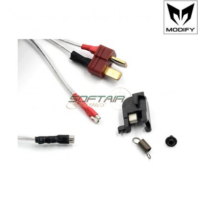 Contatto & Cavi Argento Ver.2 Posteriore Deans Type Modify (mo-gb-05-55)