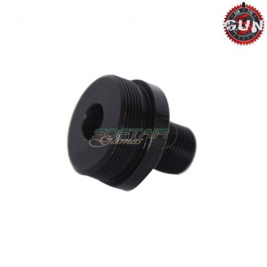 Silencer Adapter 14x1 Ccw Per Vsr Gspec/l96 Gun Five (gf-376002)