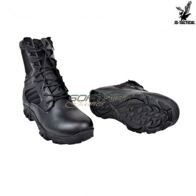 Anfibi Military Combat Zip Black Js Tactical (js-bwb)